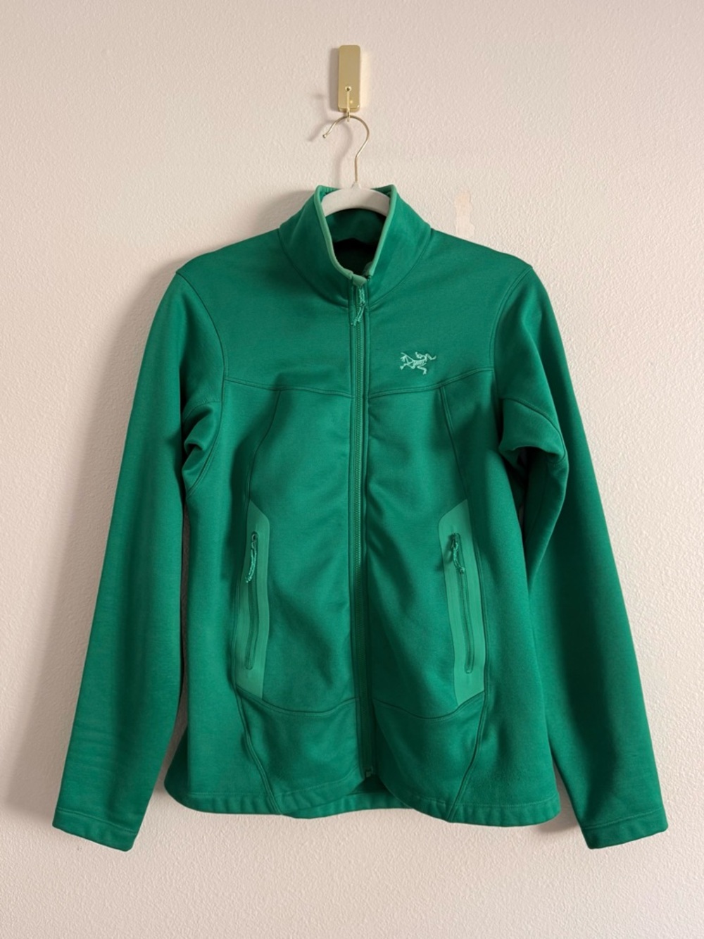 Arcteryx Arenite Jacket Full Zip Green fleece jacket Women’s Size M